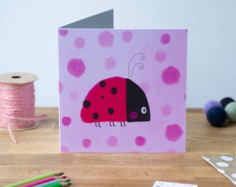 Ladybird, Greeting Card