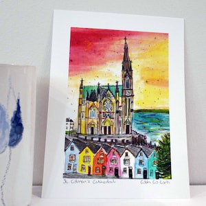 St. Colmans Cathedral, Cobh, Co. Cork 6 x 8&quot; Archival Print