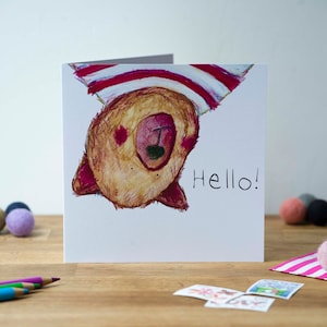 ¡Hola! Oso, Tarjeta de felicitación