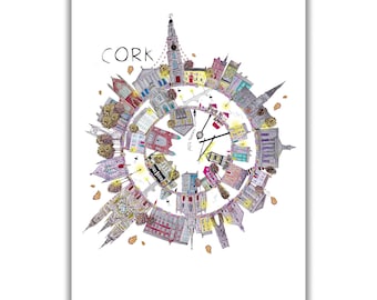 Cork City A3 Fine Art Print