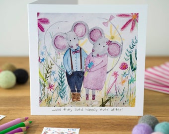 Wedding Mice, Greeting Card