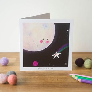 Deseo sobre una estrella, Tarjeta de felicitación
