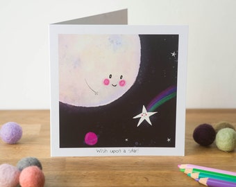 Wish upon a star, Greeting card