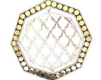 Huge John Hardy Two-Tone Pendant