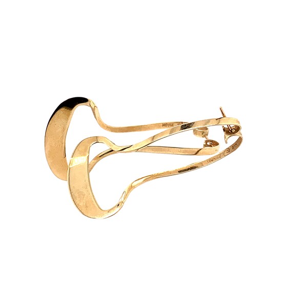 14k Designer HOVIK Hoops