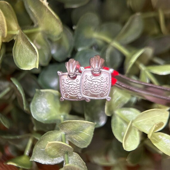 Brighton Square Drop Earrings - image 2