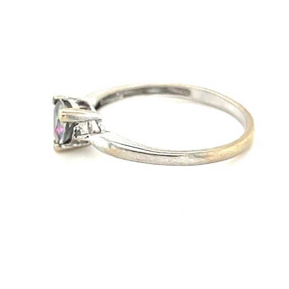 10k Mystic Topaz/Diamond Accent Ring - image 6