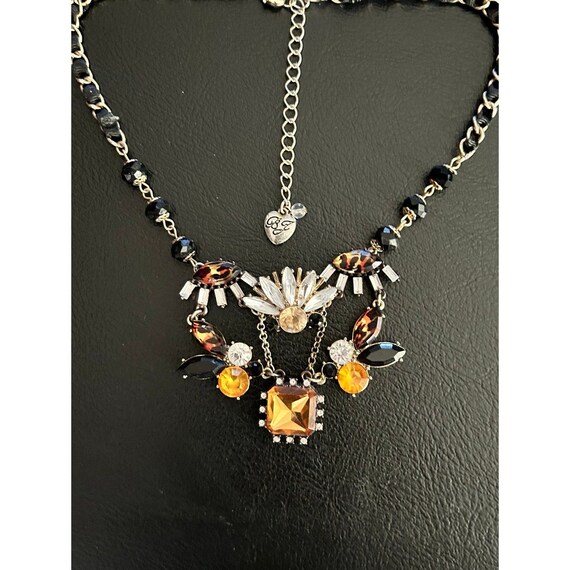 Betsey Johnson Leopard Colored Style Necklace - image 3