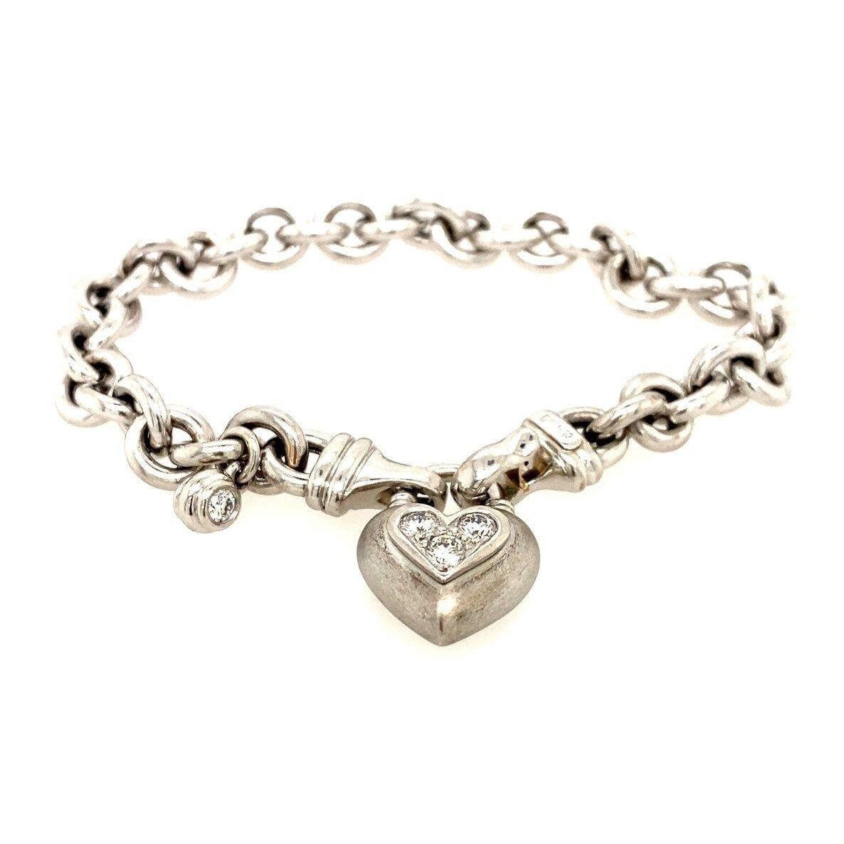 Platinum Scott Kay Diamond Bracelet - Etsy