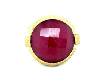 Large Ruby Ring