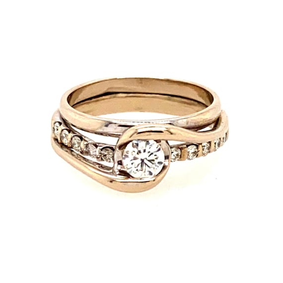 14k Sirena Bypass 5/8th TCW Diamond Ring