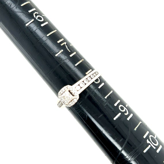Stunning 14k WG Diamond Engagement Ring - image 10