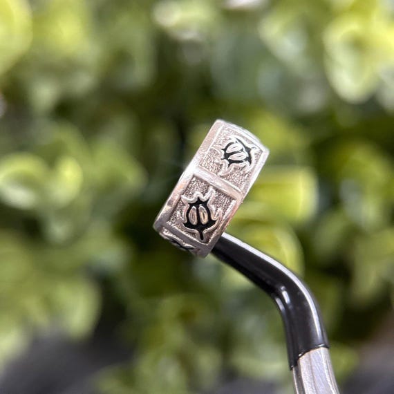 Silver 925 Turtle Pinky Ring - image 2