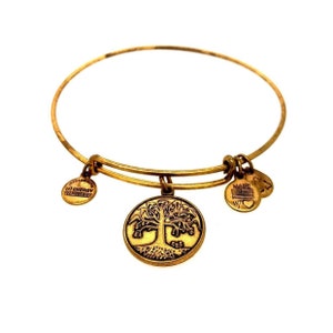 Alex and Ani Tree Bracelet