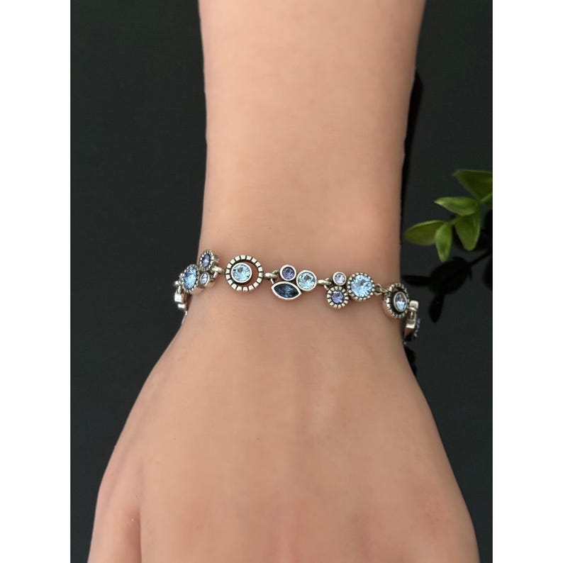 Brighton Silver Tone Halo Radiance Bracelet image 7