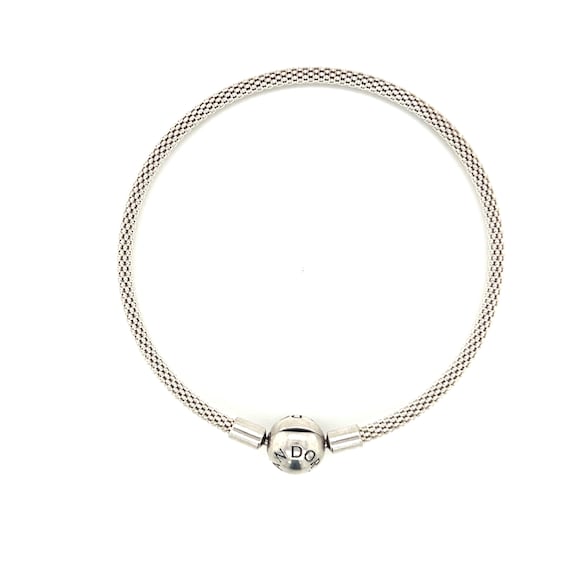 Pandora Mesh Round Clasp Bangle - image 2