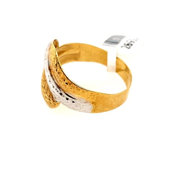 10k NWT Tricolor Ring - image 4