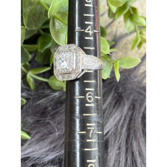 Stunning Silver 925 Cz Ring - image 11