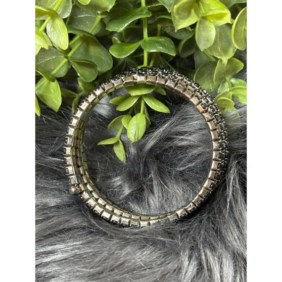 Adjustable Black Beaded Bracelet - image 5