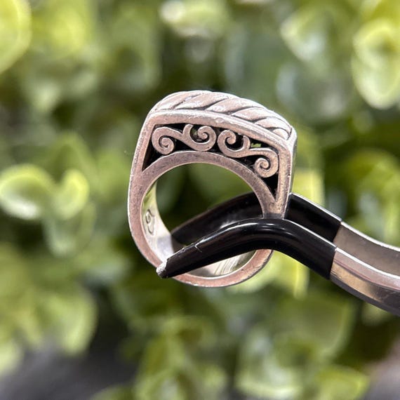 Brighton Silver 925 Ribbed Ring - image 3