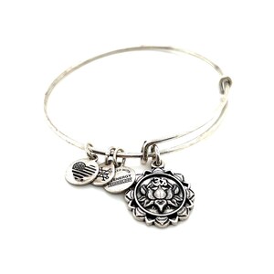 Alex and Ani Lotus Bracelet