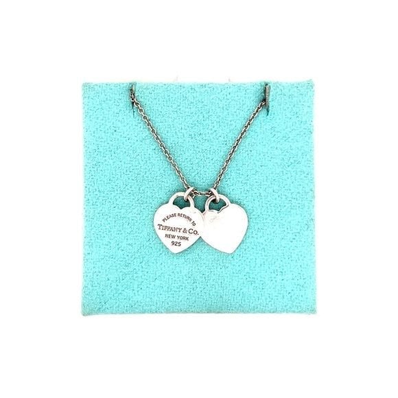 tiffany co mini heart necklace