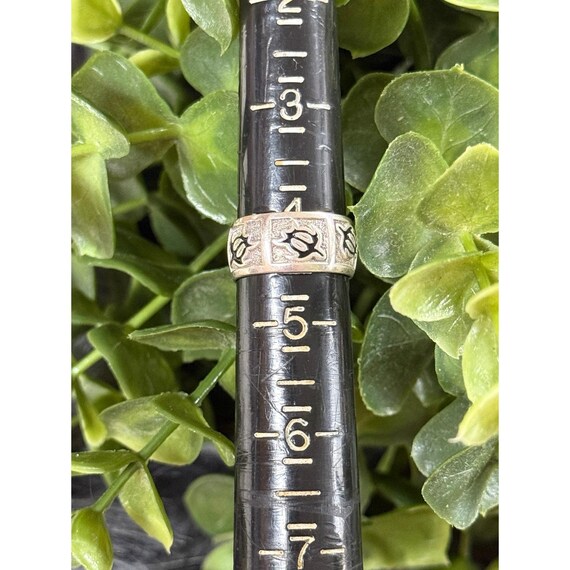 Silver 925 Turtle Pinky Ring - image 5