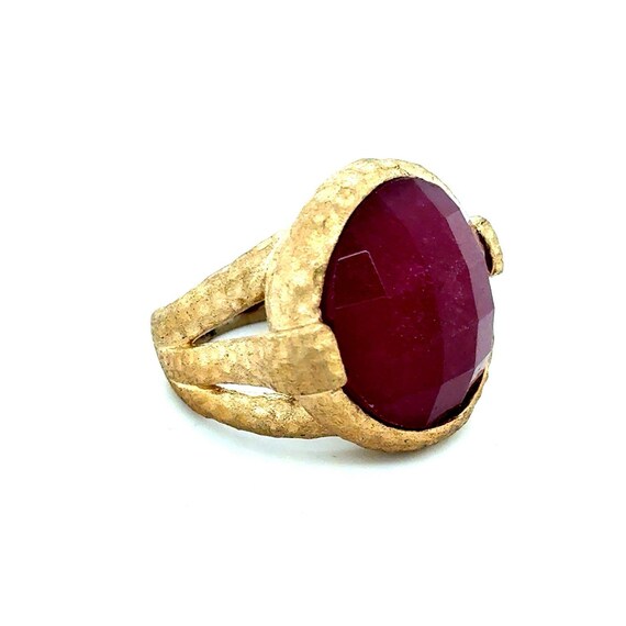 Large Ruby Ring - image 2