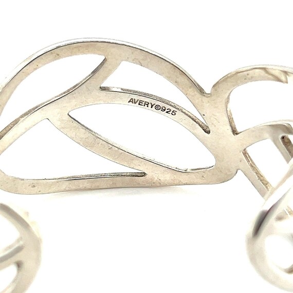 Retired James Avery Leaf Cuff View 4