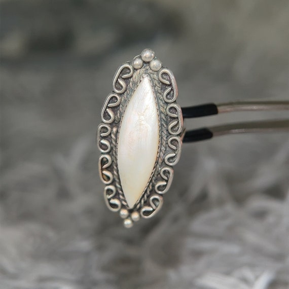 Sterling Silver Signed TT Ring - image 2