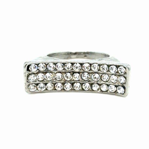 Sparkling Rhinestones Ring - image 1