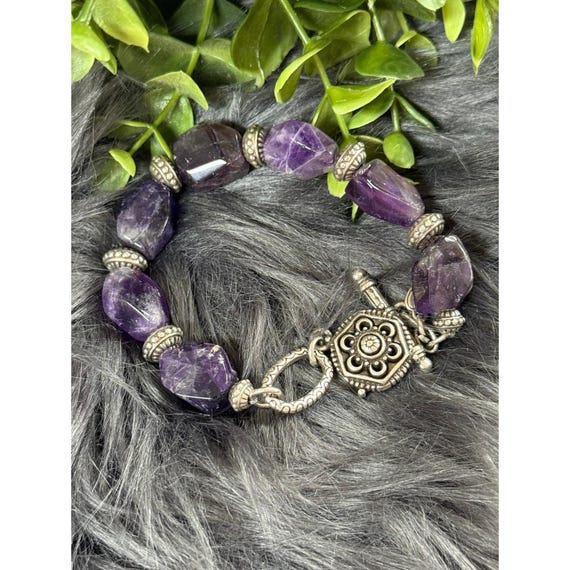 Brighton Amethysts Toggle Bracelet - image 3