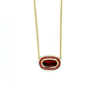 Kendra Scott Red Stones Necklace