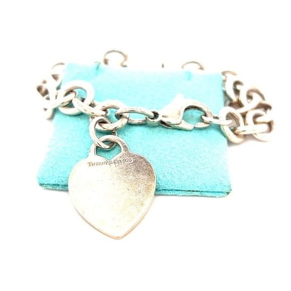925 Heart Tag Bracelet
