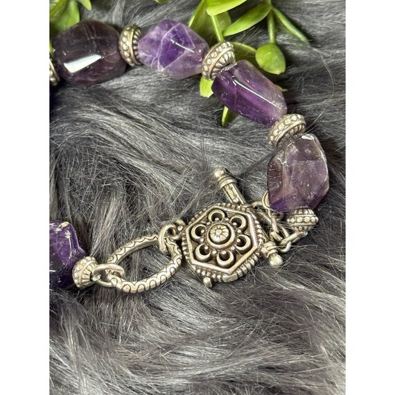 Brighton Amethysts Toggle Bracelet - image 4