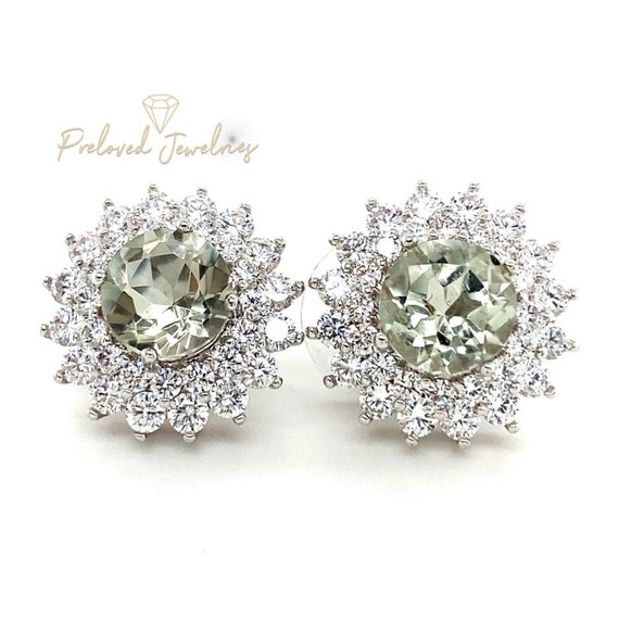 Gorgeous Multi-Stone Stud Earrings - image 1