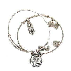 Angel & Owl Alex and Ani Bracelets