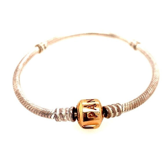 Pandora Rose Gold Clasp Bracelet (7.5") - image 1