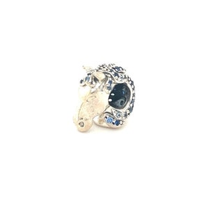 Pandora Disney Frozen Nokk Pave Blue Cz Horse Charm