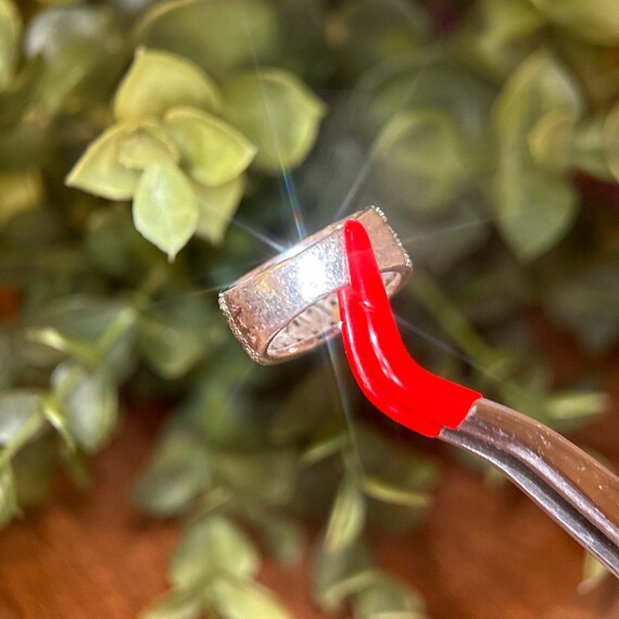 925 Silver Diamond Dome Ring - image 6