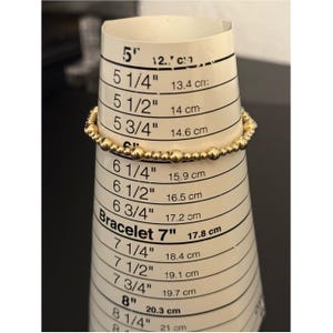 Enewton Classic Gold Beaded Stretch Bracelet for Women immagine 7