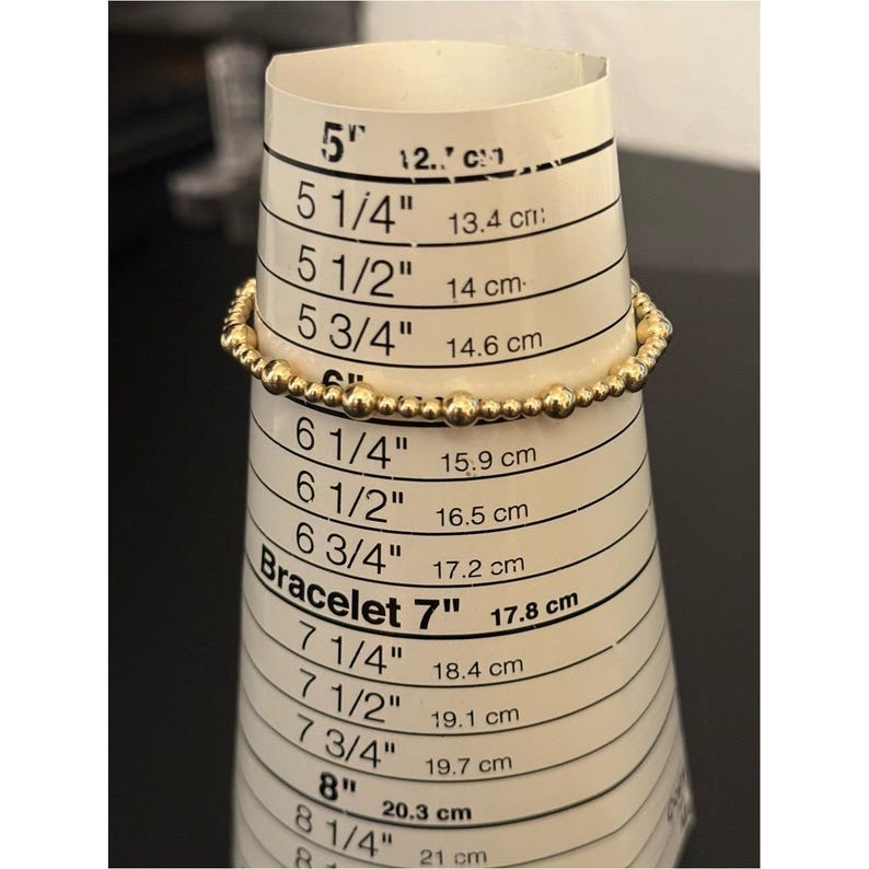 Enewton Classic Gold Beaded Stretch Bracelet for Women immagine 7