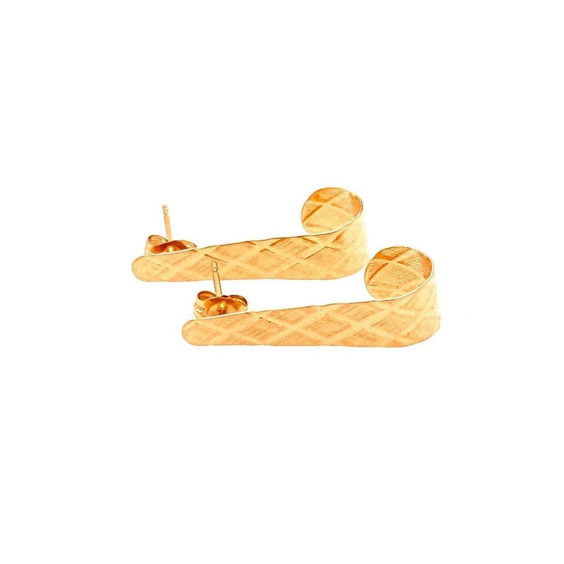 14k Long Earrings