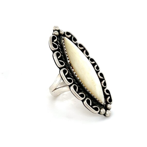 Sterling Silver Signed TT Ring - image 5