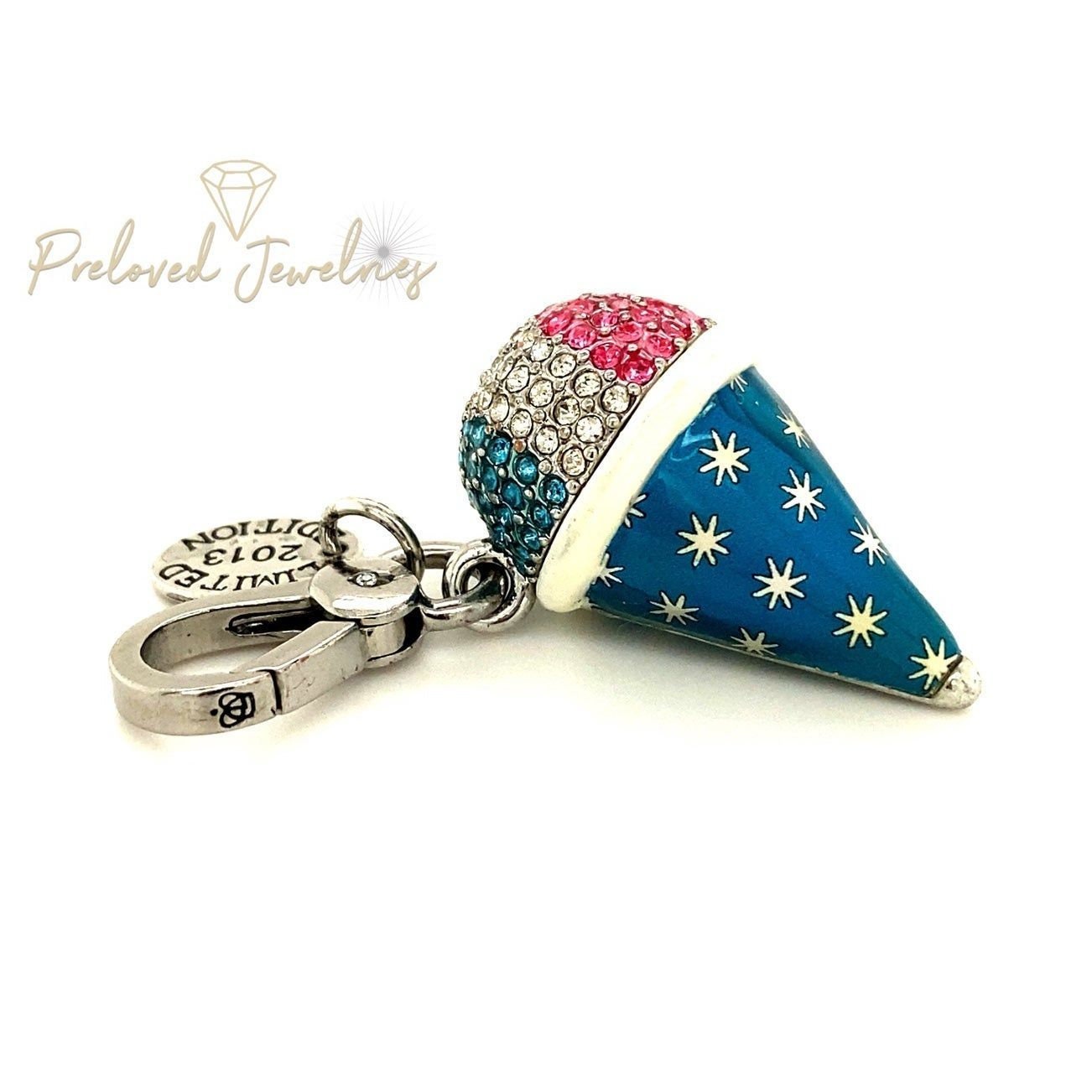 JUICY COUTUREスノードームチャーム　ケース付きYJRU0172 Juicy Couture Snowcone Charm - Etsy