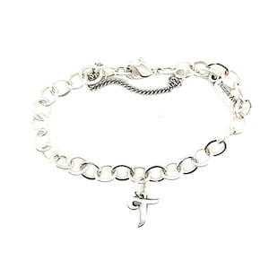 James Avery with Letter T Charm Bracelet