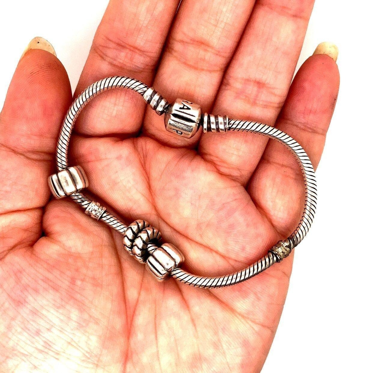 Pandora Bracelet with Clips And Spacers Etsy