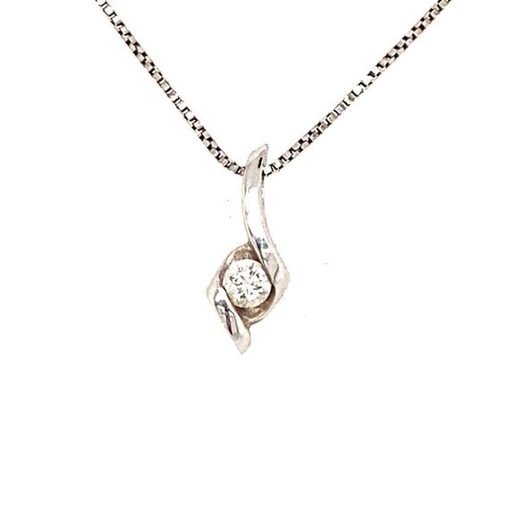 14k Sirena Diamond (0.05 TW) Necklace