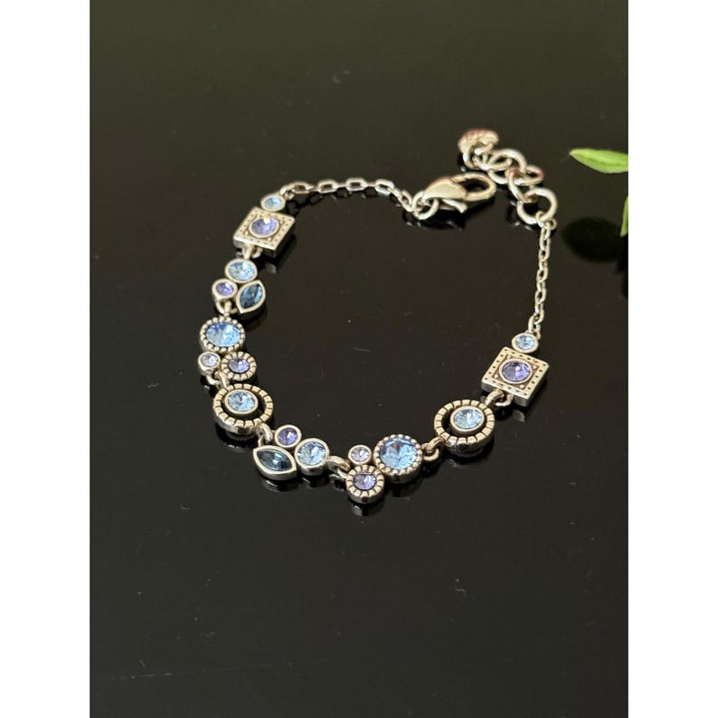 Brighton Silver Tone Halo Radiance Bracelet image 4