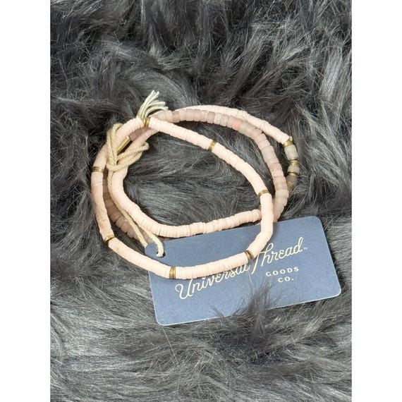 3 Pink Universal Thread Bracelets - image 4